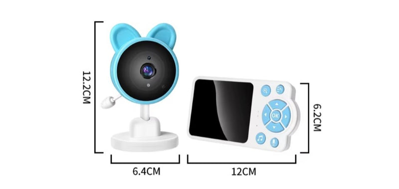 Babá Eletrônica Baby Monitor Câmera Segurança Wifi Full Hd