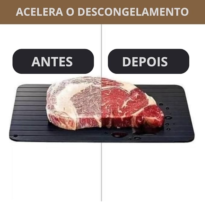 Tábua Mágica para Descongelar Carne Alimentos CF-43