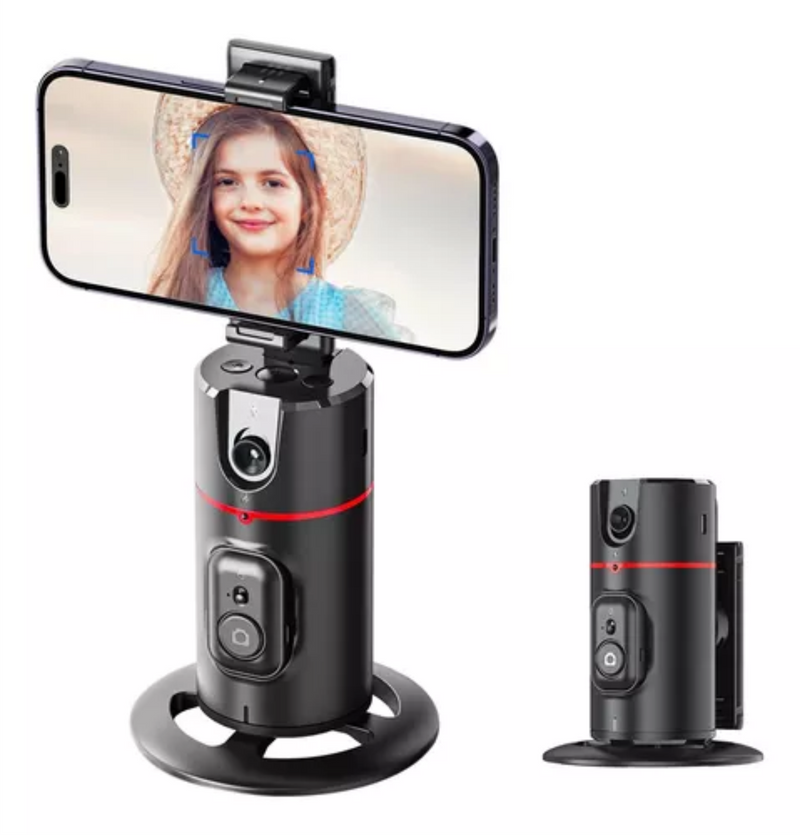 Gimbal Suporte Celular 360º Reconhecimento Facial Tiktok