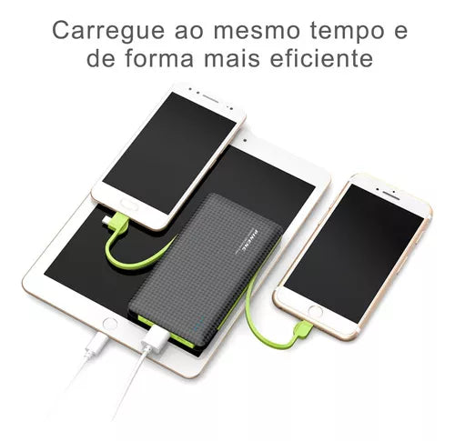 Carregador Portátil Turbo Power Bank 10.000mah Universal Pineng